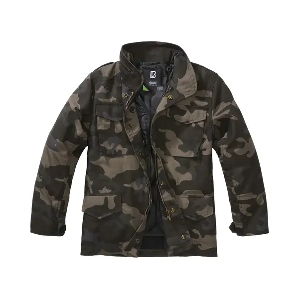 Brandit Kids M65 Classic Jacket, Farbe, Darkcamo, Größe, 146/152 thumbnail