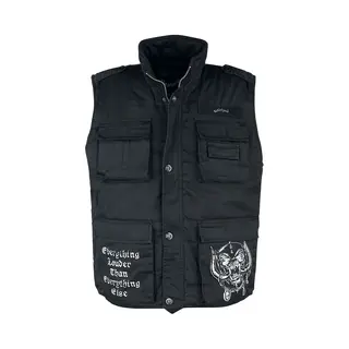 Motörhead Brandit Bastards - Ranger Vest Black