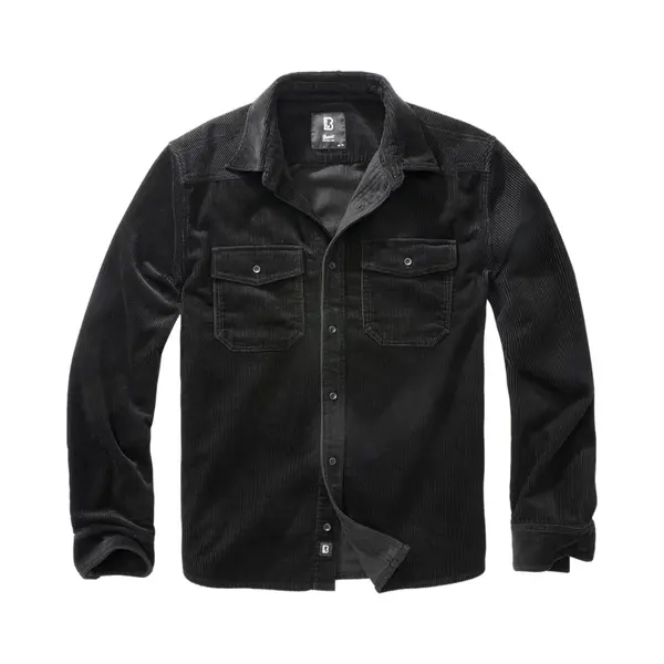 Classic Long-sleeve Velvet Shirt Brandit thumbnail