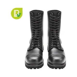 Brandit Vegantom 14 Eyelet Boots Black Gr. 6
