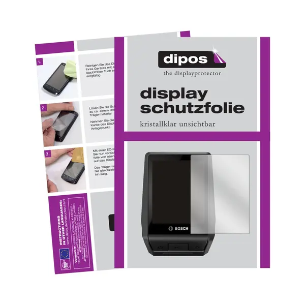 Dipos I 2x Screen Protector Compatible With Bosch Nyon BUI350 (2021) Protection Films Clear thumbnail