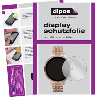 Dipos – 2x Beschermfolie Geschikt Voor Fossil Gen 6 (42 Mm) Smartwatch | Krasbestendige & Heldere Screenprotector Ultra-Thin