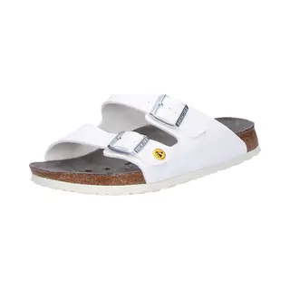 Birkenstock Pantolette Arizona Esd Weiß 39