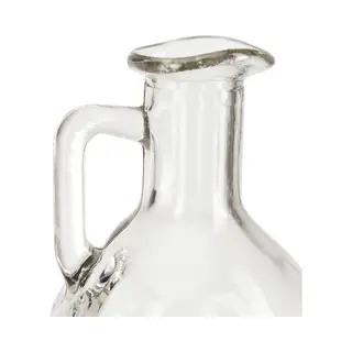 Relaxdays Ölkanne Öl- & Essigkanne Glas 2er Set