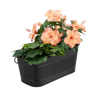 Relaxdays, Bloempot, Blumenkasten (38 cm)