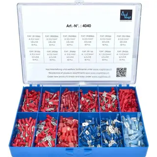Vogt Verbindungstechnik 4040 Crimp Connector Set 0.50-2.50mm² 575pcs
