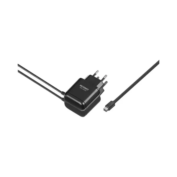 Voltcraft - Sps-2502/r Steckernetzteil, Festspannung 15 W 1x Micro-usb Schwarz Innenbereich Raspberry thumbnail