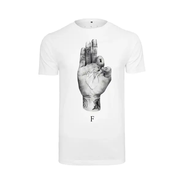 Famous, Herren, Shirts, Fms Sign Tee, Weiss, (Xl) thumbnail