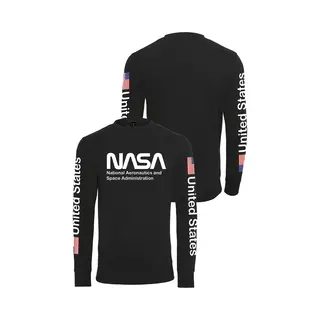 urban classics Mister Tee Nasa - Nasa Us Sweater/trui - Xs - Zwart