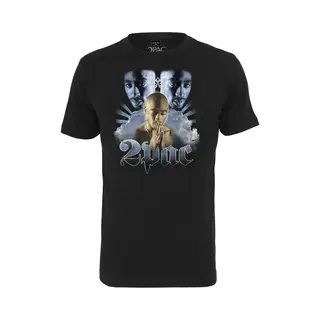 Mister Tee Herren T-Shirt Tupac Heaven Tee, Black, Xs, MT696