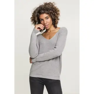 Urban Classics Sweatshirt Woman Large Sizes Urban Classic Back Lace Up
