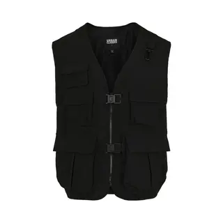 Urban Classics - Tactical Vest Jacket - 5XL - Zwart