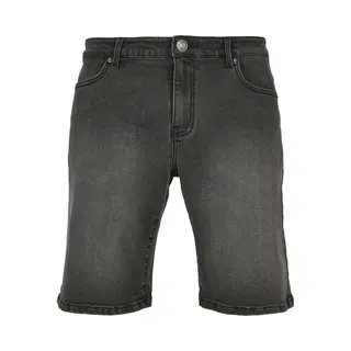 Urban Classics Herren Relaxed Fit Jeans Shorts, Real Black Washed, 44W Regular Eu