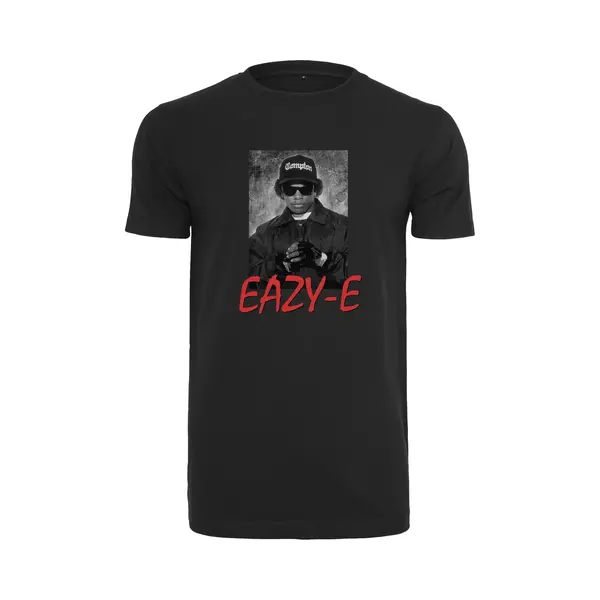 Mister Tee - Eazy E Logo Heren Tshirt - Xs - Zwart thumbnail