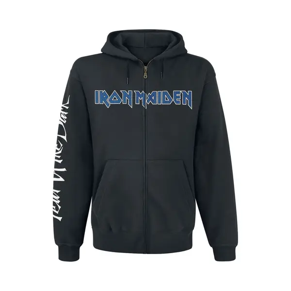 Iron Maiden Fear Of The Dark Hoodie Jacket Black thumbnail