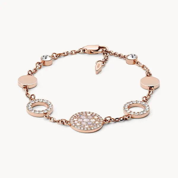 Fossil JF01739791 bracelet Pearl bracelet Female Stainless steel thumbnail