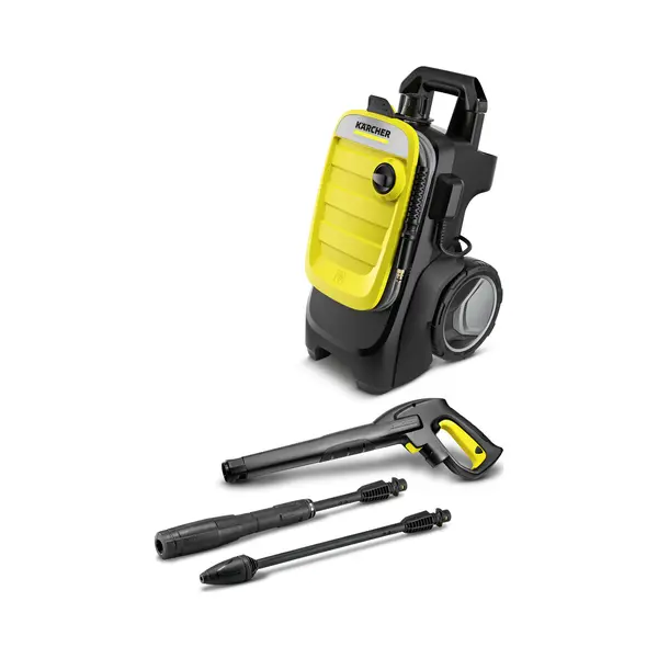Kärcher K 7 Compact hogedrukreiniger Electrisch 600 L/u Zwart, Geel thumbnail