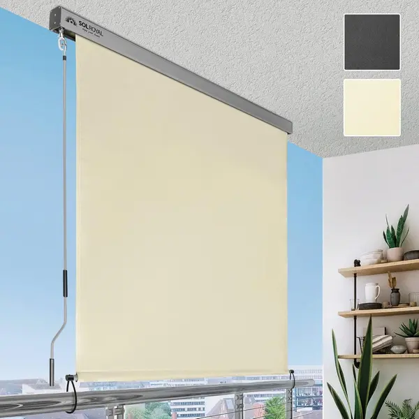 Sol Royal - Senkrechtmarkise Solvision Ms5 160x250 Cm Beige thumbnail