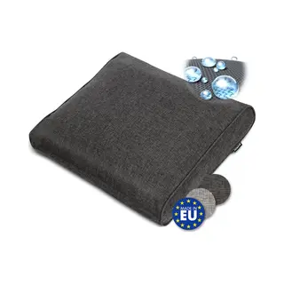 Loungekissen Outdoor Ilano Graphitgrau, 40cm, 70cm, 15cm - Bomoe