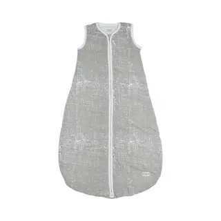 Meyco, Babyslaapzak, Slaapzak Jersey 98 Cm Fine Lines Grijs (98 cm, 0, 5 Tog, Zomer)