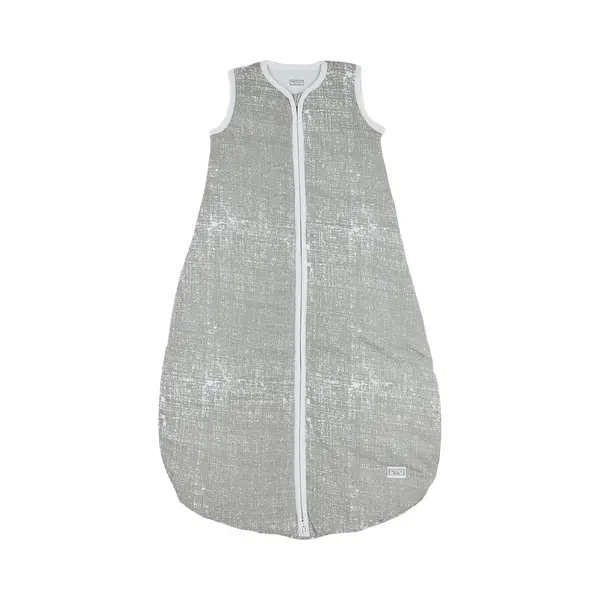 Meyco, Babyslaapzak, Slaapzak Jersey 98 Cm Fine Lines Grijs (98 cm, 0, 5 Tog, Zomer) thumbnail