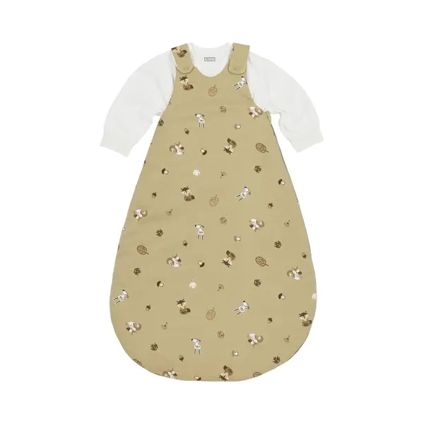 Meyco, Babyslaapzak, Slaapzak Jersey 2-delig 56/62 Bosdieren (62 cm, 2, 5 Tog, Zomer, Winter, Lente, Herfst) thumbnail