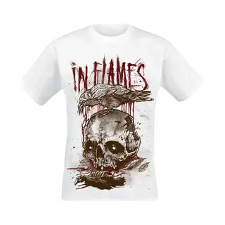 In Flames All For Me T-Shirt White