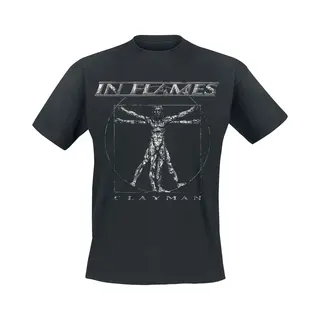 In Flames Clayman Vintage T-Shirt Black