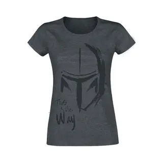 Star Wars The Mandalorian - This Is The Way T-Shirt Graphite