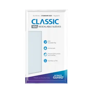 Ultimate Guard Classic Sleeves Wiederverwendbare Kartenhülle
