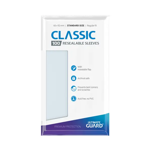 Ultimate Guard Classic Sleeves Resealable Kaarthoes thumbnail