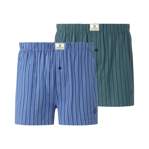 Jan Vanderstorm Herren 2er Pack Boxershorts Thure Royalblau, 09 thumbnail