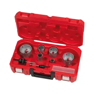 Milwaukee Bi-metal Contractor Holesaw Set Bi-metall Contractor Lochsägen - Sets