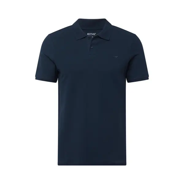 Mustang Herren Poloshirt Palco - Regular Fit S M L Xl Xxl 3XL Grün Schwarz, Größe, Xl, Farbe, Carbon 4135 thumbnail