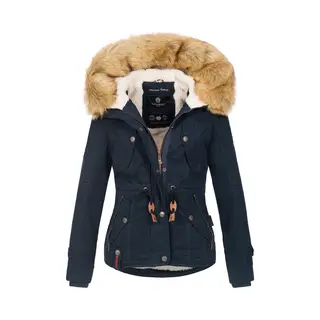 Navahoo Winterjacke "Pearl" Mit Warmem Teddyfell