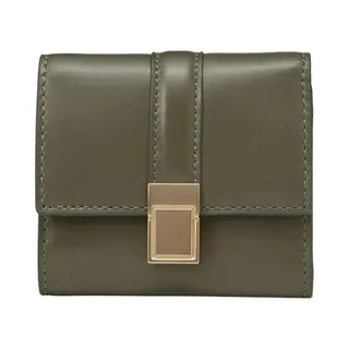 Marc O'Polo Portemonnee Tova Combi Wallet Dark Mossy Olive Olijfgroen