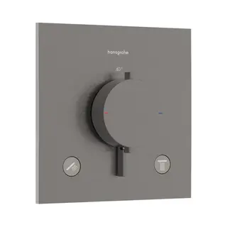 Hansgrohe 33711340 douchemixer Zwart, Chroom
