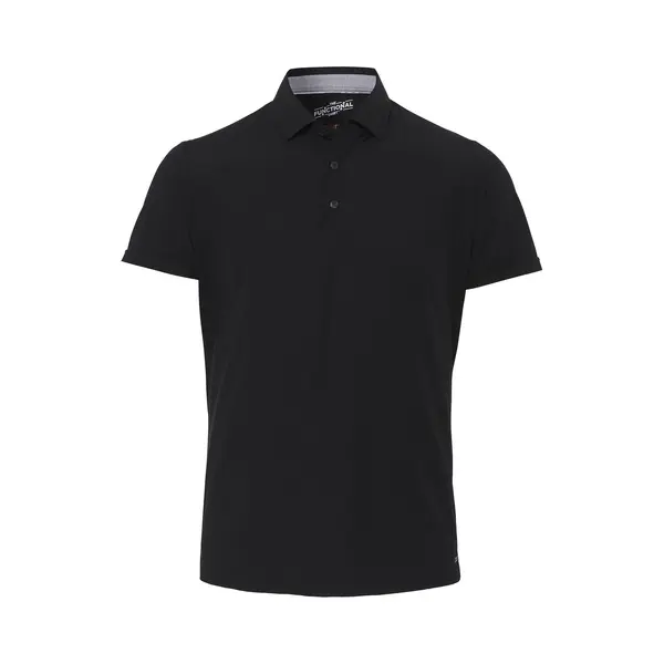 Pure Herren Polo-Shirt Schwarz thumbnail