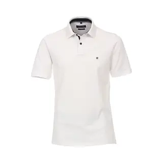 Casamoda Polo-Shirt Uni Weiß Xl