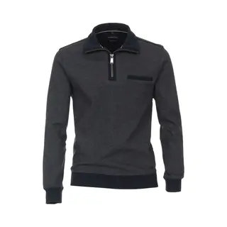 Casamoda Sweatshirt Uni Graues Dunkelblau Xxl