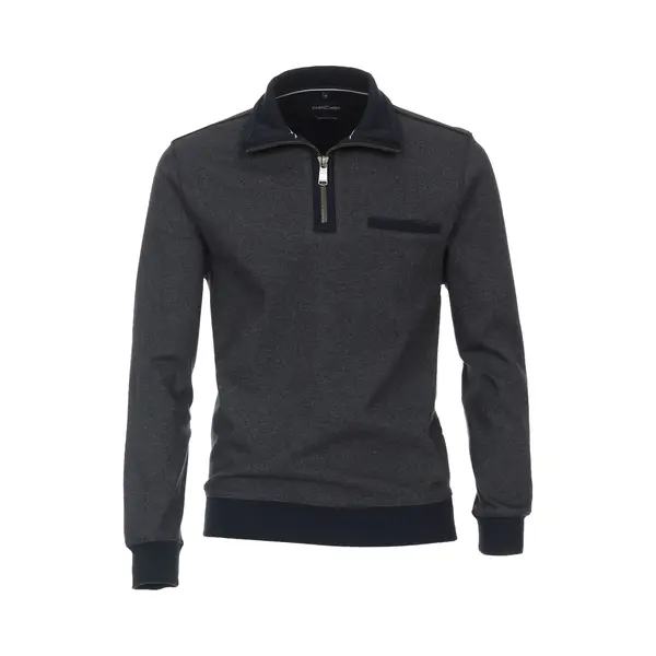 Casamoda Sweatshirt Uni Graues Dunkelblau Xxl thumbnail