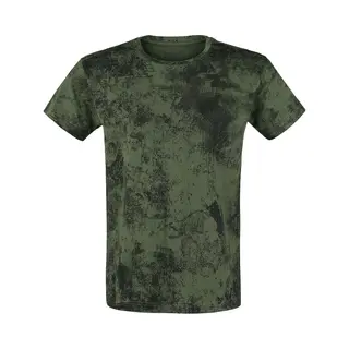 Black Premium By Emp Rebel Soul T-Shirt Green