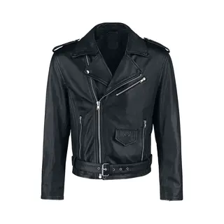 Black Premium By Emp The Road Crew Lederjacke Schwarz In M