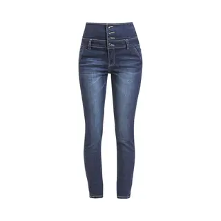 Red By Emp High Waist Denim Jeans Dark Blue