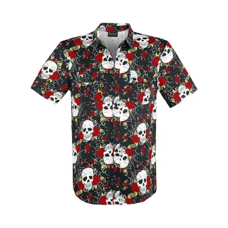 Jawbreaker Skull Short-sleeved Shirt Black