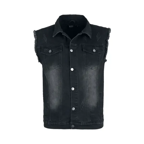 Black Premium By Emp Life Of An Easy Rider Vest Grey thumbnail