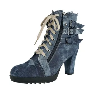Rock Rebel By Emp Ivy High Heel Blue