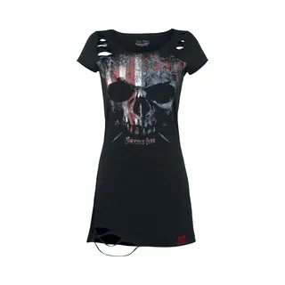 Rock Rebel By Emp Living Legend Mini Dress Black