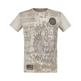Rock Rebel By Emp T-shirt - Rebel Soul - S Tot Xxl - Voor Mannen - Beige