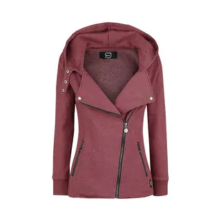 Red By Emp Let It Rock Hoodie Jacket Mottled Red